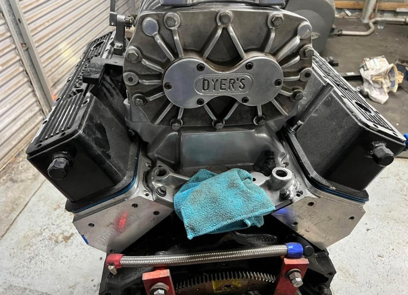 Load image into Gallery viewer, Blueprint 355 Crate Engine and Supercharger