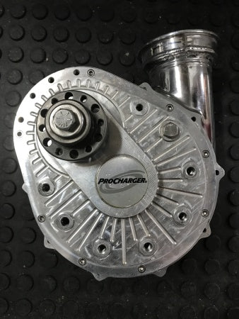 Cargue la imagen en el visor de la galería, F2 ProCharger with a Polished Volute / V-Band Housing