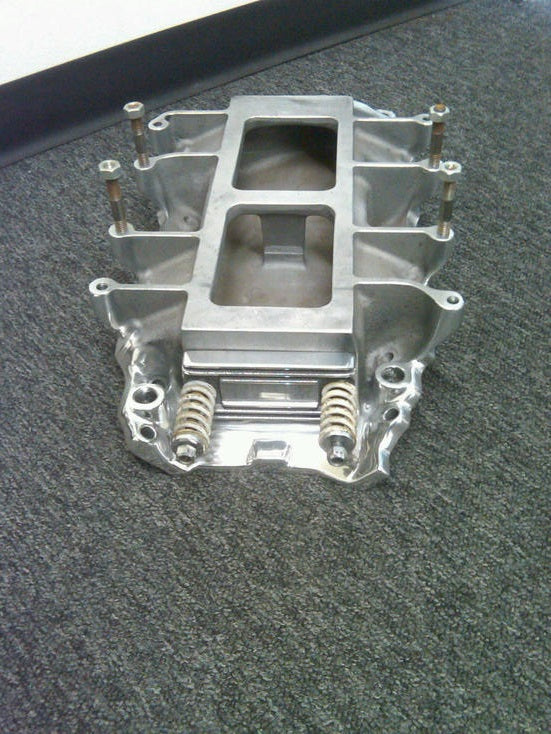 Load image into Gallery viewer, Clean 671 Polished Blower &amp; Manifold
