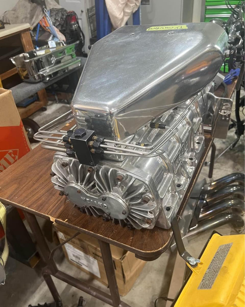 Load image into Gallery viewer, Blower Supercharger Weiand 871 Fully Polished - Ultimate Performance Upgrade!
