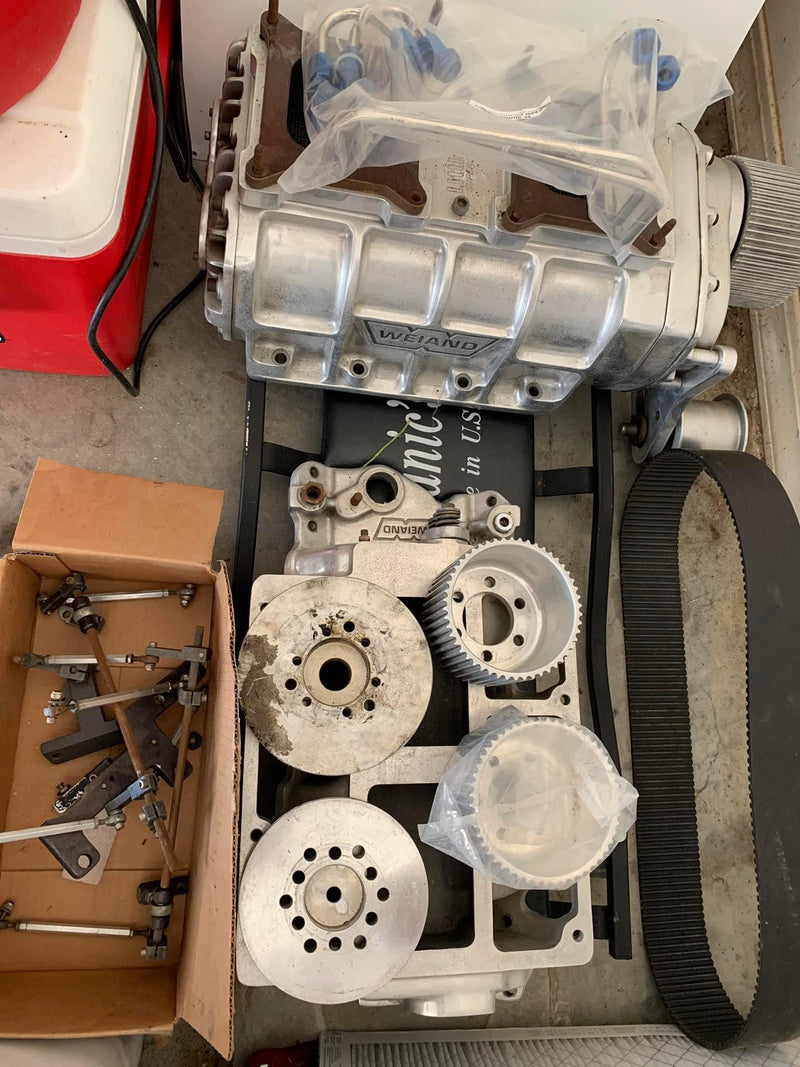 Load image into Gallery viewer, Ready to Bolt-On 8-71 Weiand SBC Supercharger Setup

