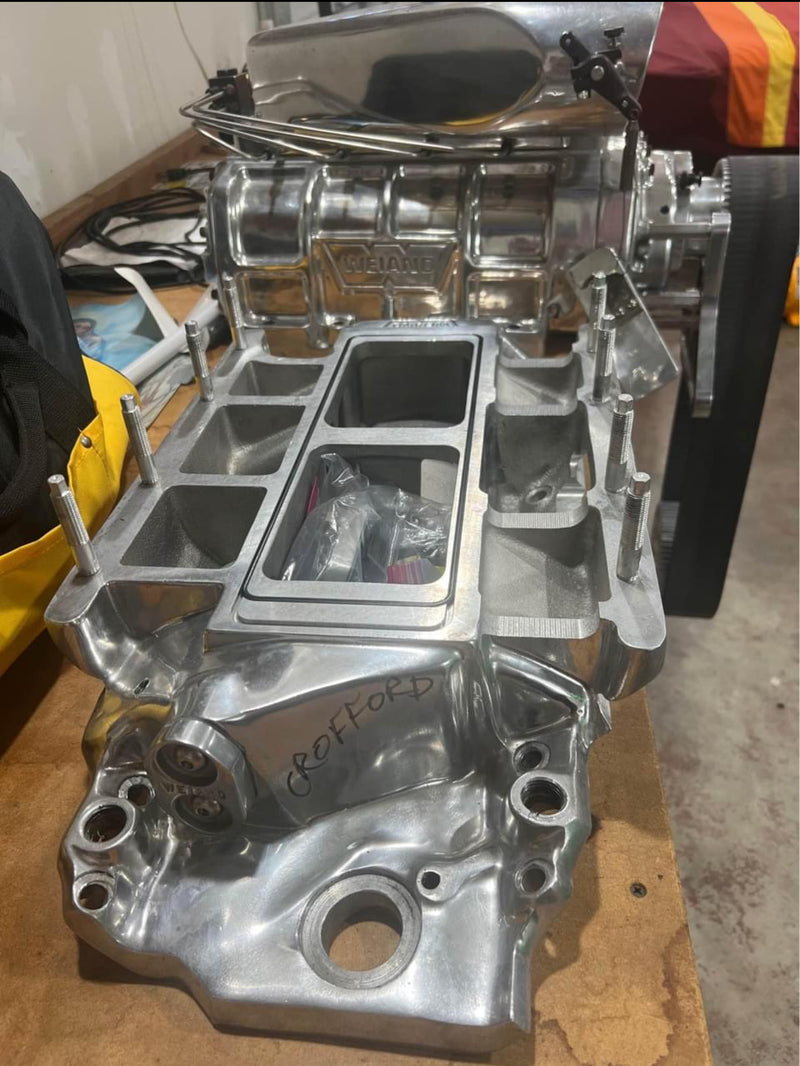 Load image into Gallery viewer, Blower Supercharger Weiand 871 Fully Polished - Ultimate Performance Upgrade!
