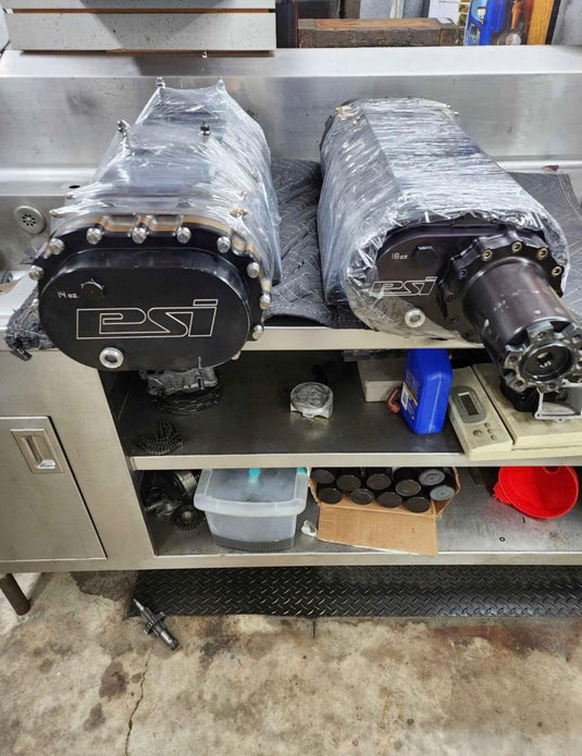 Pair of 14-71 PSI high helix superchargers