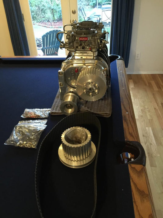 Complete Polished 6-71 Supercharger Kit - Ready to Bolt On!