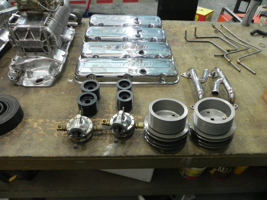 Dual B&M 250 bbc blower Setup