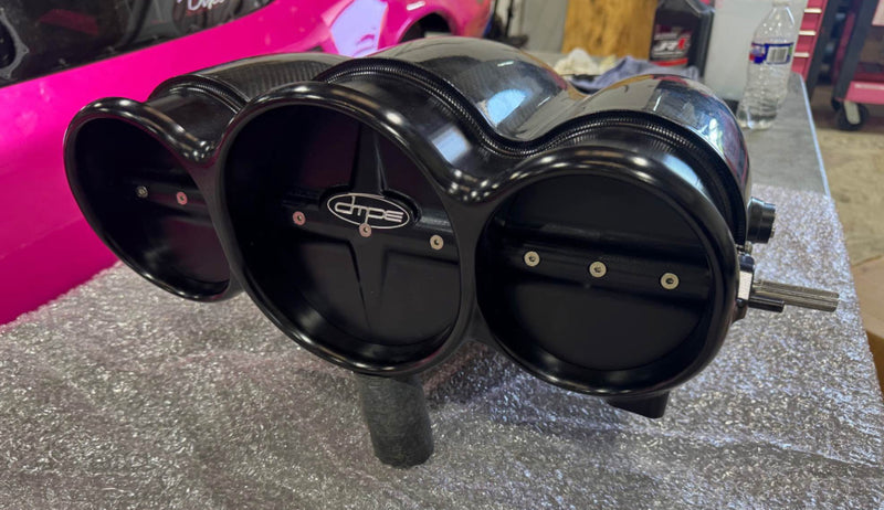 Load image into Gallery viewer, Brand New DMPE MCH1 Roots Carbon Fiber Injector Hat
