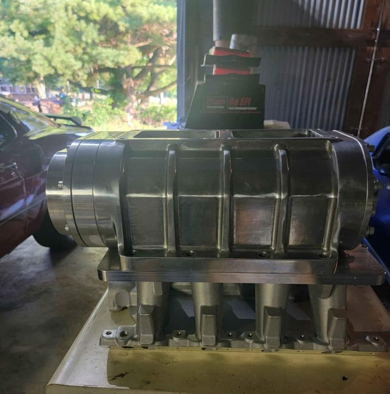 Load image into Gallery viewer, New 6-71 Aluminum Polished Blower
