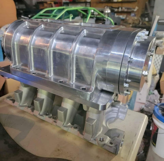 New 6-71 Aluminum Polished Blower