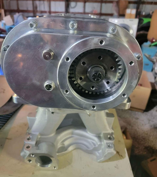 New 6-71 Aluminum Polished Blower