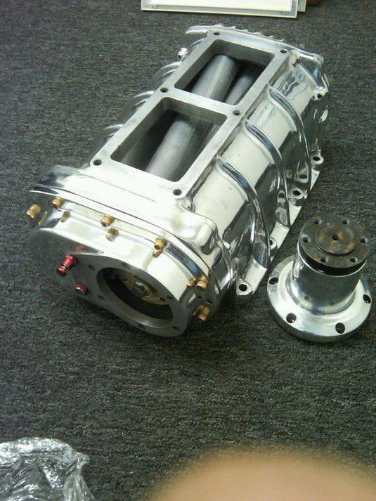Clean 671 Polished Blower & Manifold
