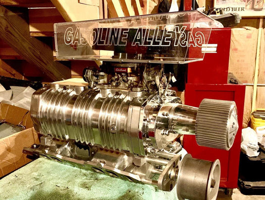 Completely Fresh Polished B&M 420 Mega Blower kit