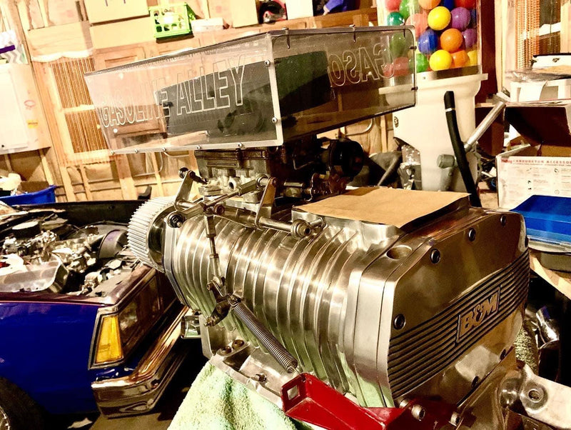 Load image into Gallery viewer, Completely Fresh Polished B&amp;M 420 Mega Blower kit
