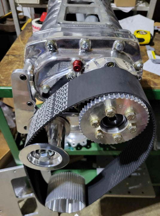 Polished 671 Weiand Supercharger