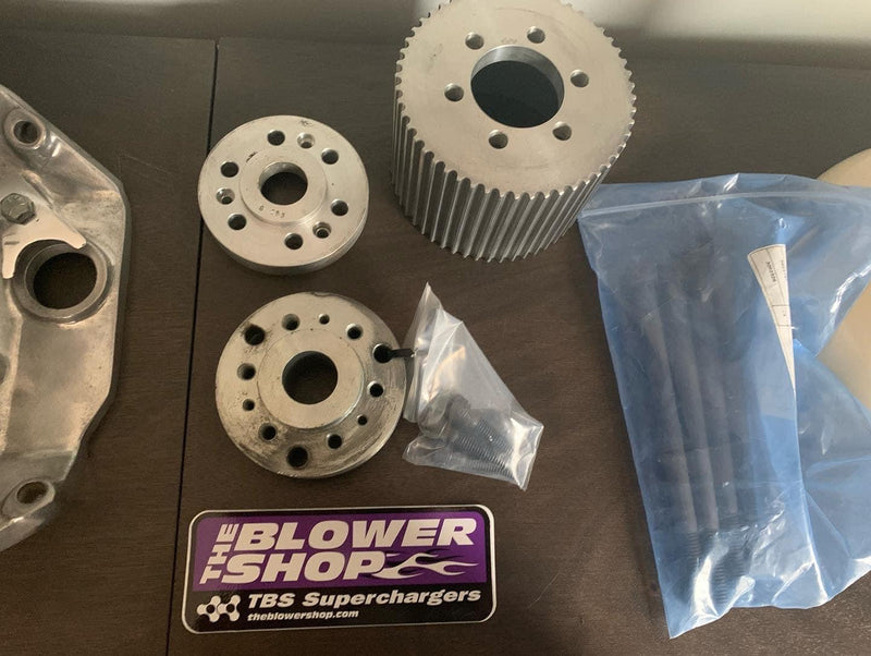 Load image into Gallery viewer, Completely Fresh Polished B&amp;M 420 Mega Blower kit
