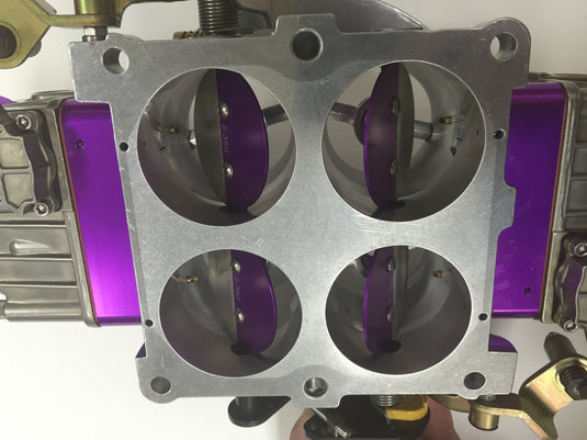 New BRE 2.350 Bore Carburetors with Braswell Adjustable Shear Plates!