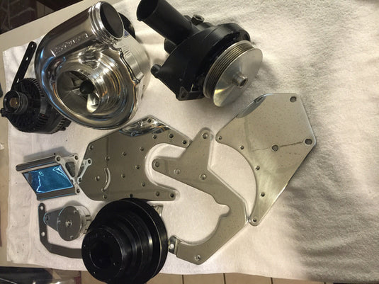 Fresh ProCharger F-1R Serpentine Kit for SBF