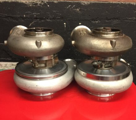 Load image into Gallery viewer, Precision 94mm Pro Mod Billet Wheel Turbos
