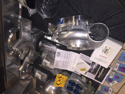 New & Complete Steve Morris F3- 136 R Procharger Kit