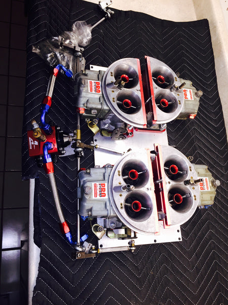 Holley 625 CFM Split Dominator Kit with Aeromotive Fuel System