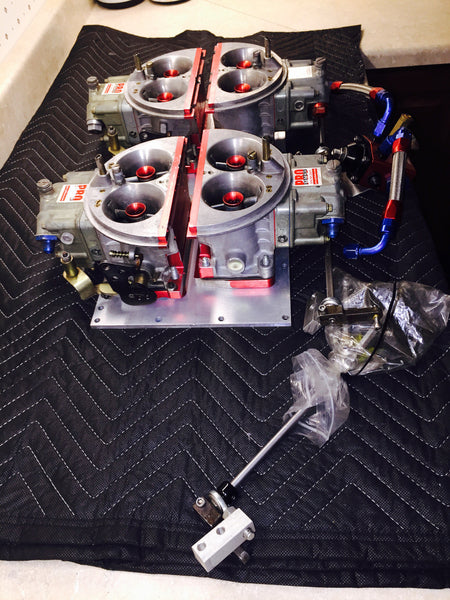Holley 625 CFM Split Dominator Kit with Aeromotive Fuel System