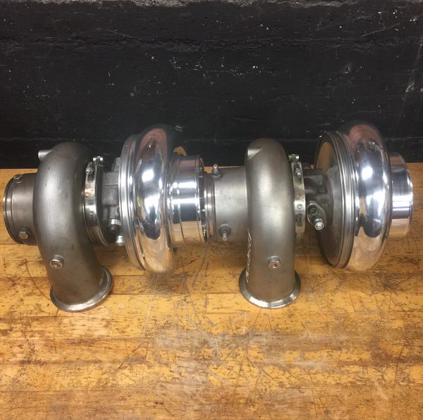 Load image into Gallery viewer, Pair Of Polished Precision GEN2 Pro Mod 94 Turbochargers
