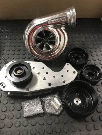 Cargue la imagen en el visor de la galería, F2 ProCharger with a Polished Volute / V-Band Housing
