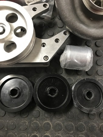 ProCharger F1R Reverse Rotation Supercharger Kit - Universal Mount, New K&N Filter, Pulleys &amp; Tubes