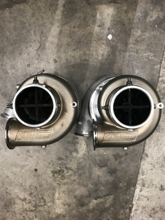 Cargue la imagen en el visor de la galería, Precision 102MM Gen 2 Ball Bearing Billet Turbos - For Sale!
